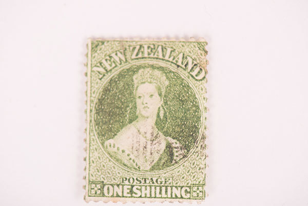 1862 stamp green