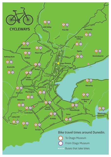 Bike map digital version