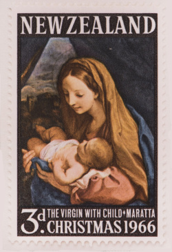 Figure 1 Christmas stamp 1966