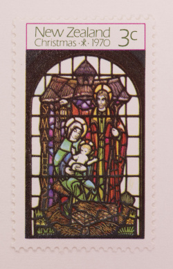 Figure 2 Christmas stamp 1970a