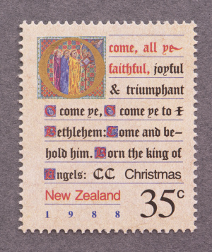 Figure 11 Christmas stamp 1988