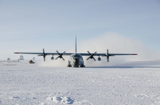 WEB LC 130 Hercules in Antarctica