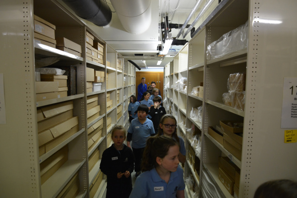 Exploring the basement of Otago Museum