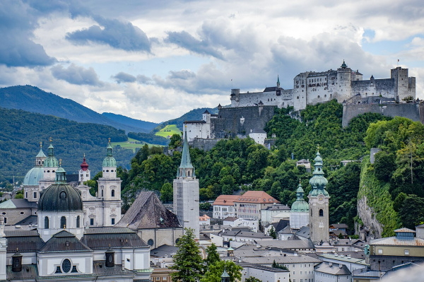 Figure 6. View of Salzburg from Modern Museum